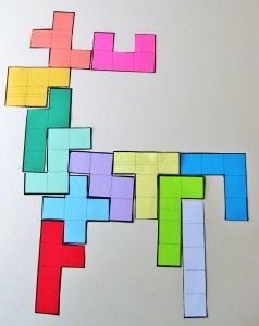 Pentomino reindeer