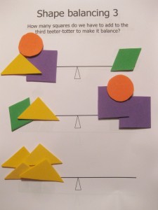 shape balancing